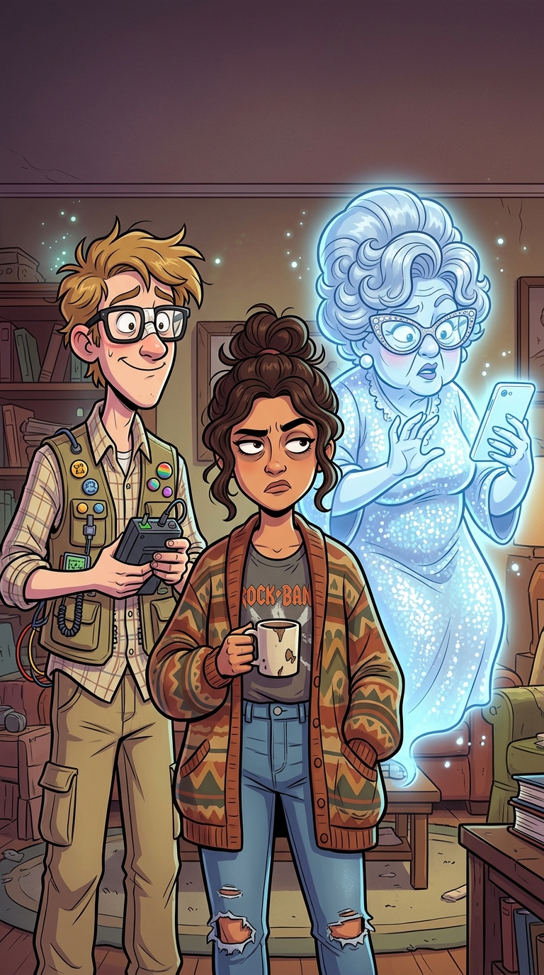 Grandma's Ghost Needs Wifi